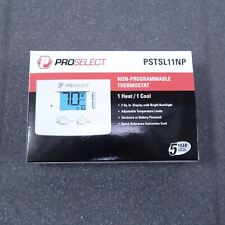 ProSelect 1H/1C Stage Non Programmable Thermostat - PSTSL11NP picture