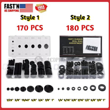 170/180 Rubber Grommet Assortment Kit Set Firewall Hole Electrical Wiring Gasket picture