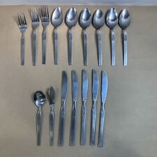 Imperial Stainless Korea Sorcery Flatware Lot of 16 picture