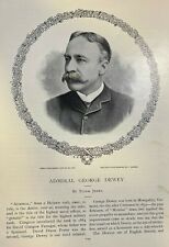 1899 Admiral George Dewey Spanish American War picture
