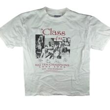 Vintage IU Indiana University Basketball Class of 1993 single stitch t-shirt XL picture