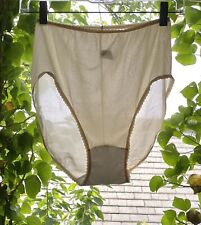 Vintage High Waist Panties Bali XL Nylon Spandex Semi Sheer picture