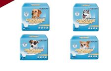 50 Pack Waist Disposable Dog Diapers Male Wraps Belly Bands Pet Soft All Sizes picture