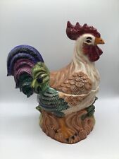 Vintage Ceramic Rooster Cookie Jar Heartfelt Kitchen Creations 12