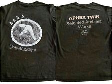 Aphex Twin Rock Tour, 2 Sided, Vintage Y2K Graphic 100% Cotton Shirt picture