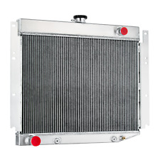 4 Rows Aluminum Radiator For 1969 1970 1971 Dodge D/W 100 200 300 Pickup 6.3L V8 picture