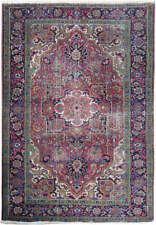 6' x 10' Red Antique Traditional Heeriz Rug 23600 picture