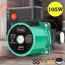 60L/Min Automatic Hot Water Circulation Pump Booster 3-Speed Domestic Pump 105W picture