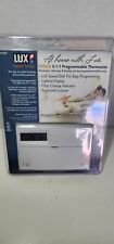 Lux Smart Temp 5-1-1 Programmable Thermostat Model TX1500 New picture