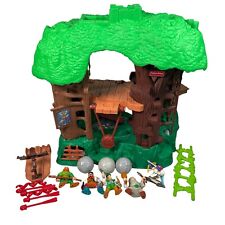 VINTAGE 1998 Fisher Price GREAT ADVENTURES ROBIN HOOD'S FOREST Playset Complete picture