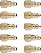 1/4-Inch Female Coupler Quick Connect, Air Hose & Air Coupler Plug - Pack of 10 picture