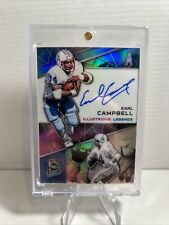 2019 Panini Spectra Earl Campbell Illustrious Legends Auto 2 /2 Oilers picture