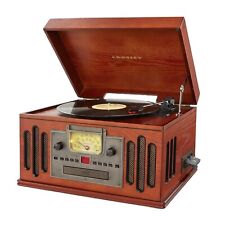 Crosley CR704B-PA Deluxe Musician Record Player Turntable Bluetooth CD AM/FM NEW picture