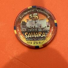 $5 Las Vegas Sahara Casino Building Sahara Chip  picture
