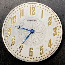 Waltham Royal Grade Pocket Watch Movement 12s 17j Hunter 1894 Ticking F6474 picture