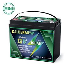 Mini 12V 100Ah LiFePO4 Lithium Battery For Marine Trolling Motor picture