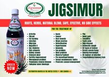 Original Jigsimur Herbal Health Drink 750ml x1 bottle (100% Alkaline). picture