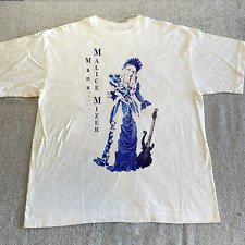 Rare MALICE MIZER Band and Guitar Short Sleeve Full Size Unisex T-shirt picture