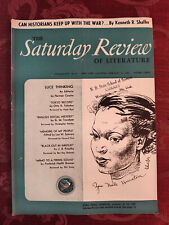 SATURDAY REVIEW Magazine February 20 1943 Zora Neale Hurston Kenneth R. Shaffer picture