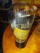 Cunningham CX-345 Type 45 Triode Tube Globe ~ Hanging Filaments, tested picture