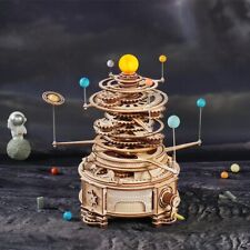 NEW 316PCS 3D Wooden Puzzle Rotatable Mechanical Orrery DIY Wooden Model Kits picture