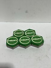 (LOT OF 5) CARTRIDGE OF 100 HILTI SHORT .27 CAL. GREEN LOADS FOR DX 300 & 400 picture