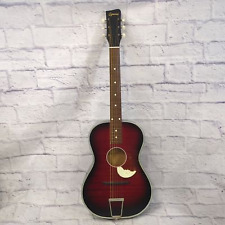 Egmond Red Short Scale Acoustic Guitar picture