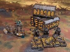 WARGAME CONTAINERS and CRATES, Tabletop Terrain Gothic Sci-Fi Warhammer Scatter picture