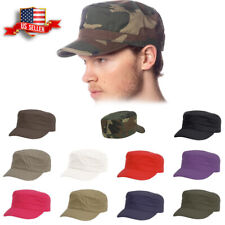 Fitted Military Hat Army Cadet Patrol Castro Cap Golf Driving Summer Castro picture