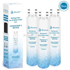 3Pack Mvomn Fit For Frigidaire WF3CB Pure Source 3 Water Refrigerator Filter NEW picture