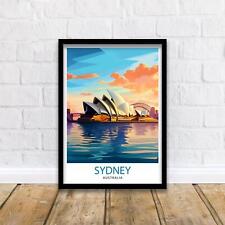 Sydney Australia Travel Print picture