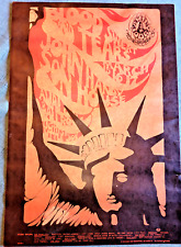 Psychedelic Avalon Family Dog Poster FD 110 Blood Sweat & Tears 1968 John Handy picture