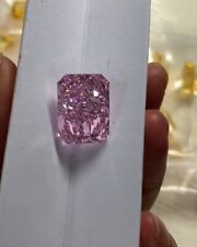 7x5mm CERTIFIED Natural Diamond Radiant Cut Pink Color D Grade VVS1 +1 Free Gift picture