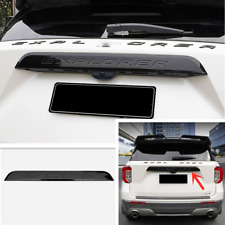 Black Rear Door Trunk Lid Cover Trim For Ford Explorer 2020-2022 picture