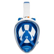 Open Box Ocean Reef UNO Full Face Snorkel Mask - Blue, Size: Large/X-Large picture