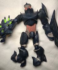 Halo 3 Hunter Deluxe Action Figure 9” McFarlane Used Missing back Spikes picture