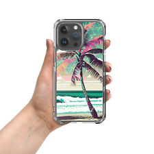 Vintage geo beach 1 Clear Case for iPhone® picture
