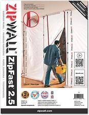 Zipwall ZF2-PK4 ZipFast Reusable Reuseable Barrier 2.5' 4-pack 4 Count picture