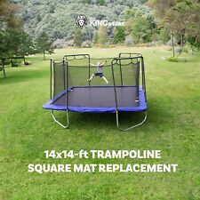 14 x 14 FT Universal Trampoline Square 12 x 12-Ft Mat Replacement picture