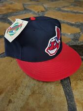 Vintage Cleavland Indians New Era Diamond Collection Pro Model Fitted Hat 7 3/4 picture