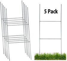 Sturdy Metal H Frame Wire Step Stakes for Yard Signs(10 x 30 inch)(Stakes Only) picture