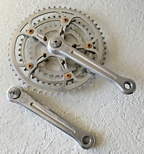 CAMPAGNOLO SUPER RECORD CRANKSET TRIPLE FABRICATION 53-42-32 TOOTH 170 MM ARMS picture