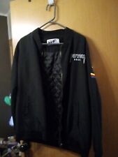 DUTCH BROS COFFE BOMBER JACKET - BLACK LOGO EMBROIDERY EMPLOYEE picture