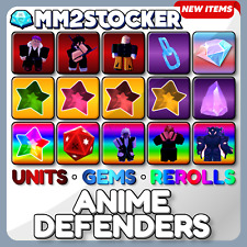 Anime Defenders - GEMS | UNITS | ITEMS - Tax Covered + Same Day Delivery picture