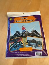 VINTAGE SUNHILL GIANT STUFF A SPIDER LAWN DECORATION HALLOWEEN picture