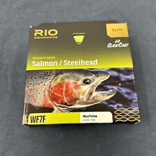 RIO Elite SlickCast Salmon/Steelhead WF7F Fly Line Moss/Yellow picture