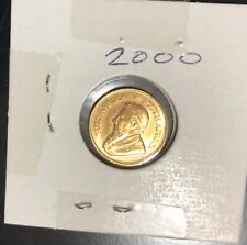 2000 Krugerand 1/10th Oz Gold Coin South Africa picture