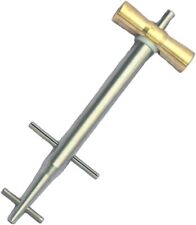 CLT01L 5 1/4 inch Stainless Steel Tool w/ Aluminum Bronze T-Bar Nut Lanyard Exte picture