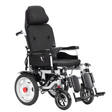 24V 12AH Folding Lightweight Electric Power Wheelchair Mobility Aid MotorizedUyd picture