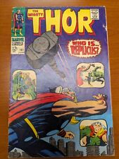 The Mighty Thor #141 June 1967 - VG/F - Jack Kirby - 1st Replicus Smooth Cover picture